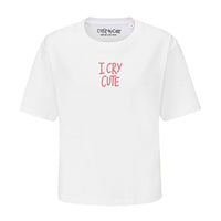 I Cry Cute - Crop T-Shirt