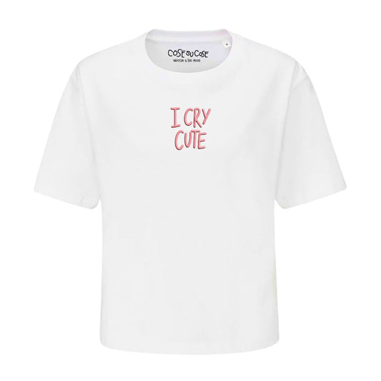 I Cry Cute - Crop T-Shirt