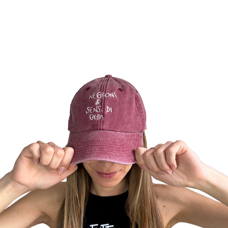 Negroni & Sensi Di Colpa - Cappello Visiera Ricamato