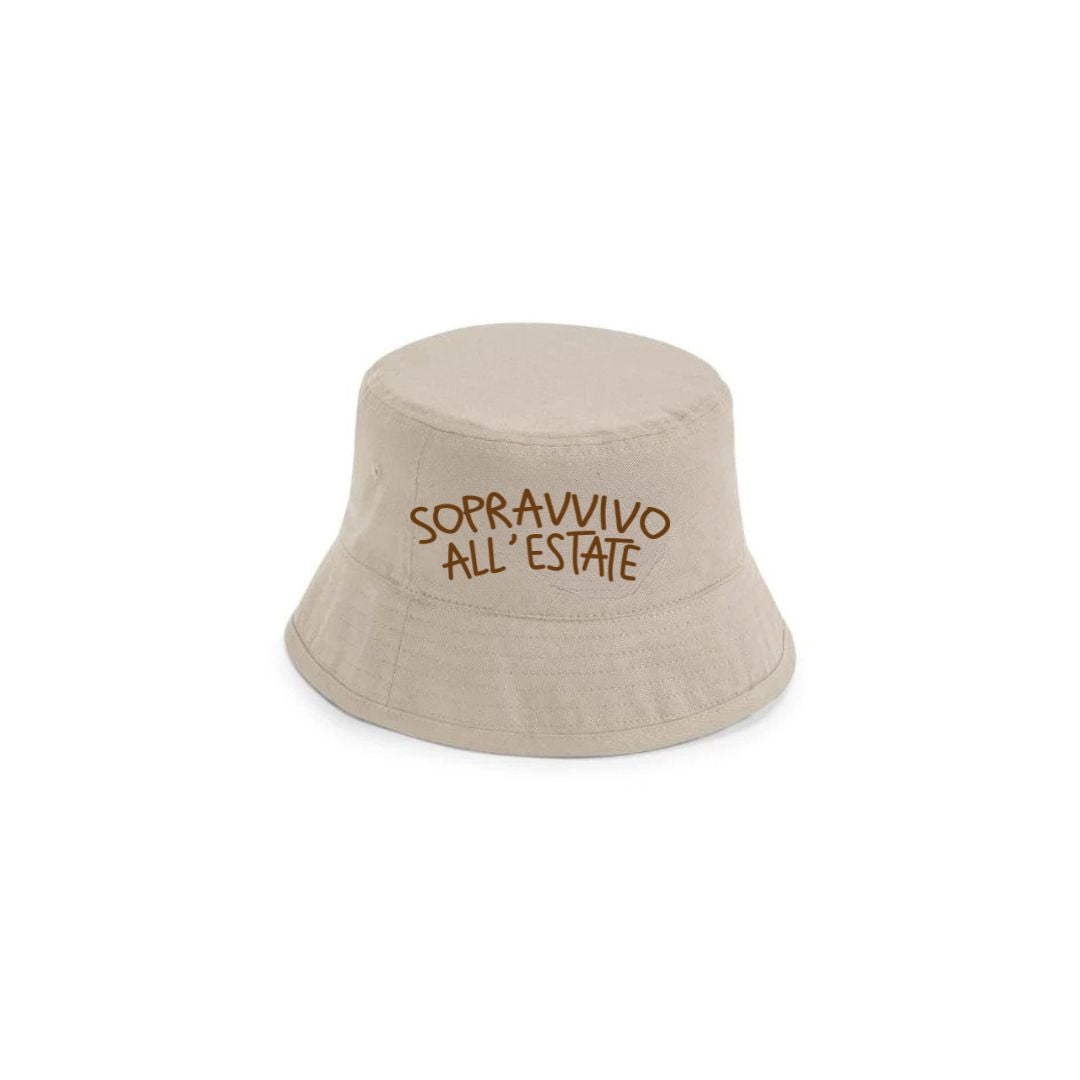 Sopravvivo All'Estate - Cappello Pescatore Ricamato