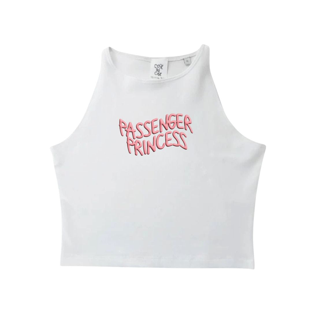 Passenger Princess - Crop Canotta