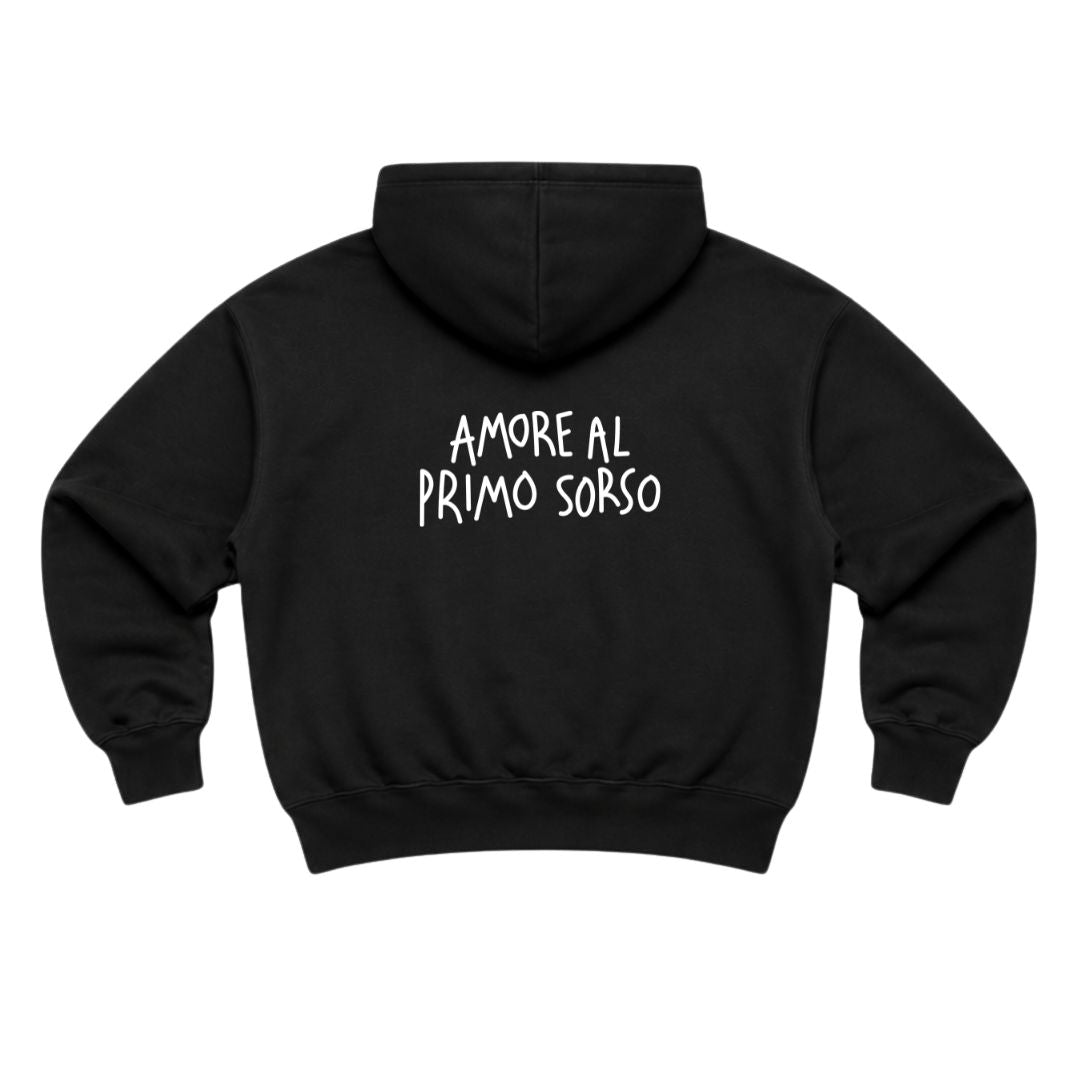 Amore Al Primo Sorso - Felpa Cappuccio