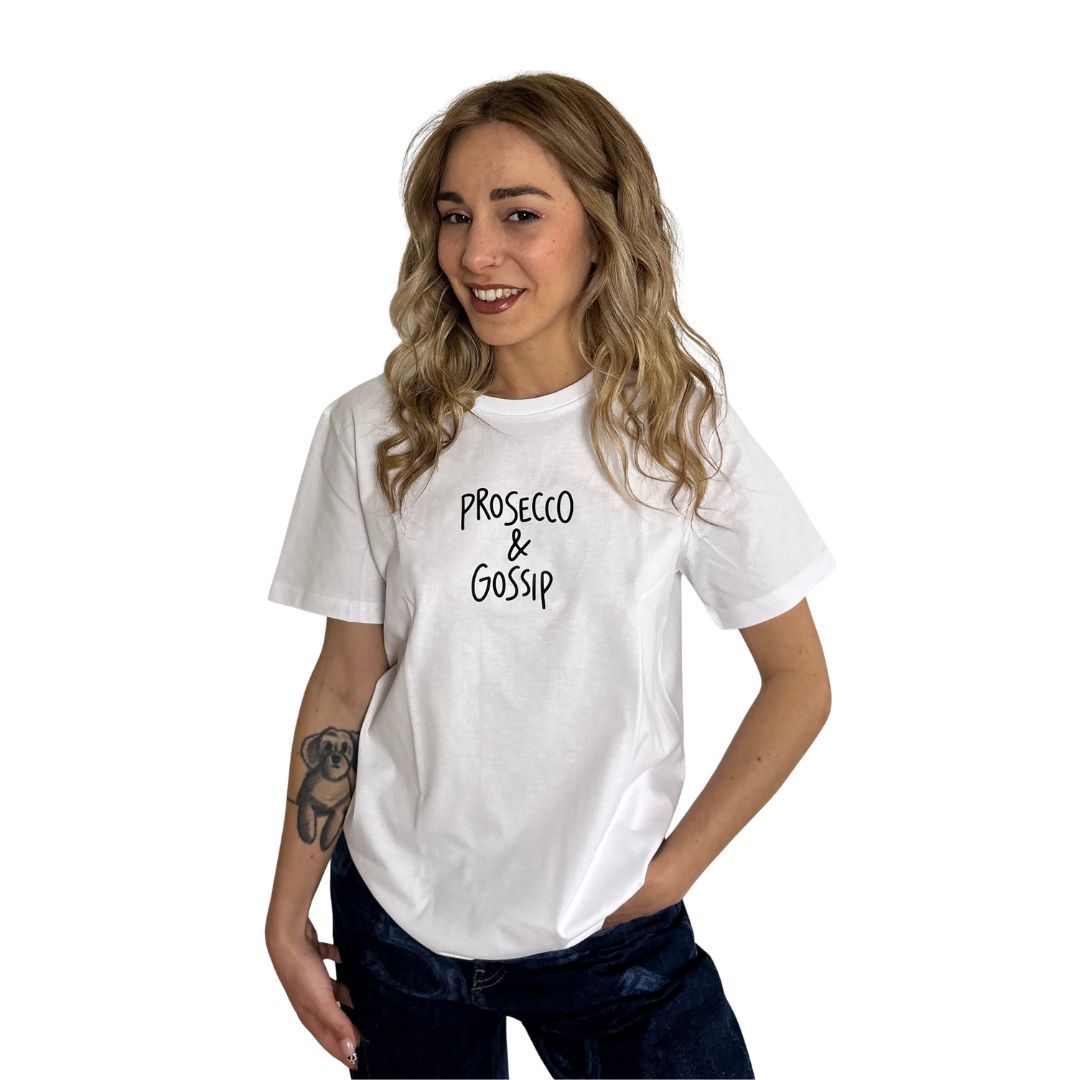 Prosecco & Gossip - T-Shirt