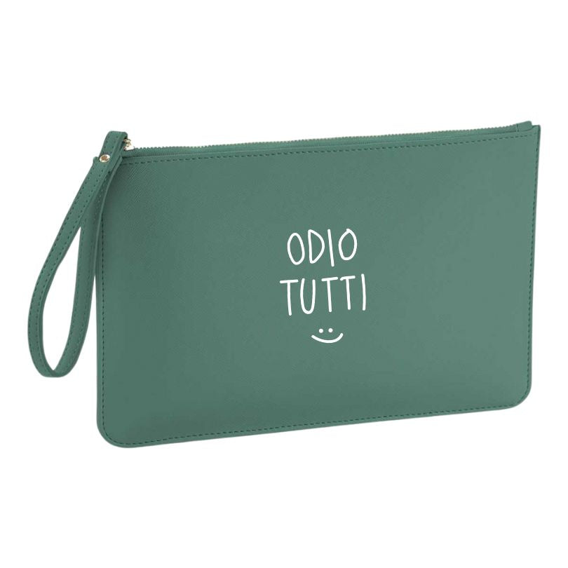 Odio Tutti :) - Pochette Verde Bottiglia