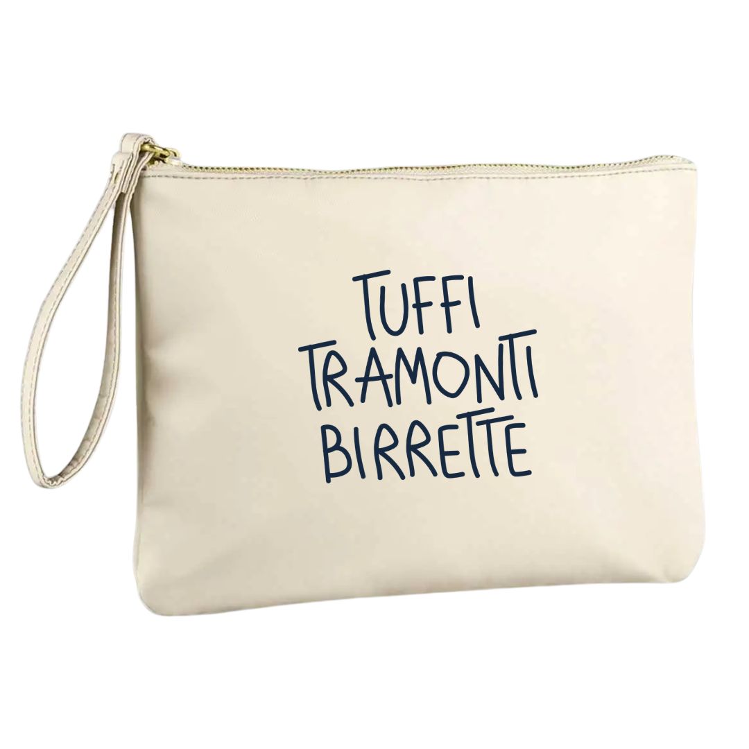 Tuffi Tramonti Birrette - Pochette Nylon Beige