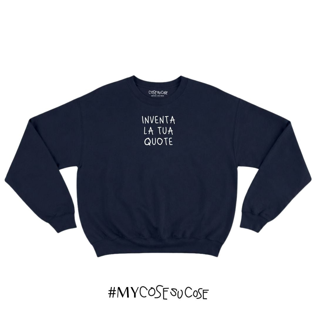 Felpa Girocollo - MYcosesucose