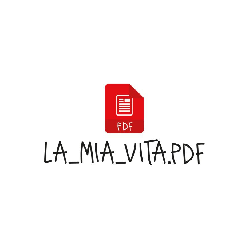 La Mia Vita PDF - T-Shirt