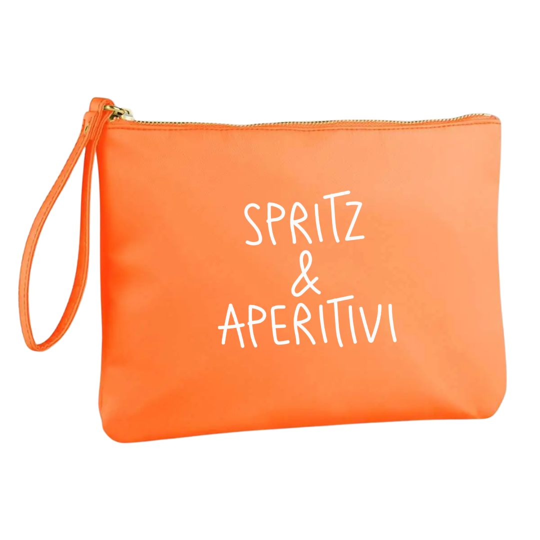 Spritz & Aperitivi - Pochette Nylon Arancio