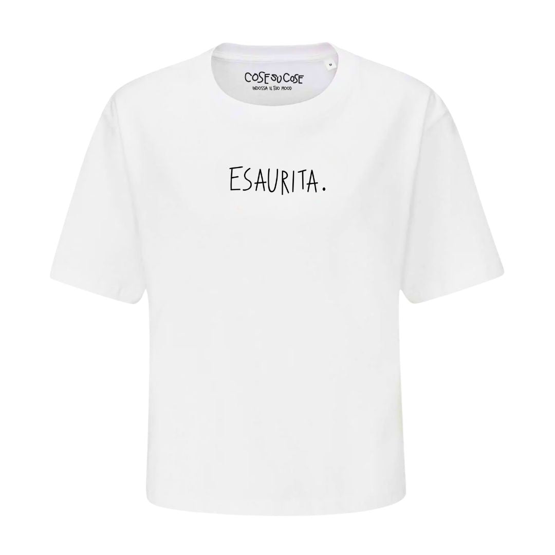 Esaurita. - Crop T-Shirt