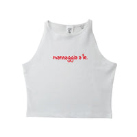 Mannaggia A Te. - Crop Canotta
