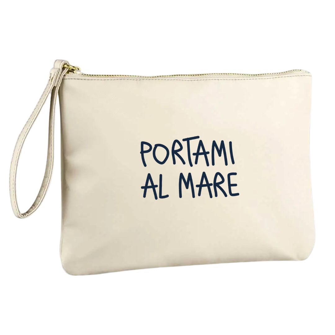 Portami Al Mare - Pochette Nylon Beige