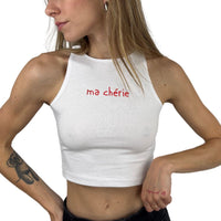 Ma Chèrie - Crop Canotta