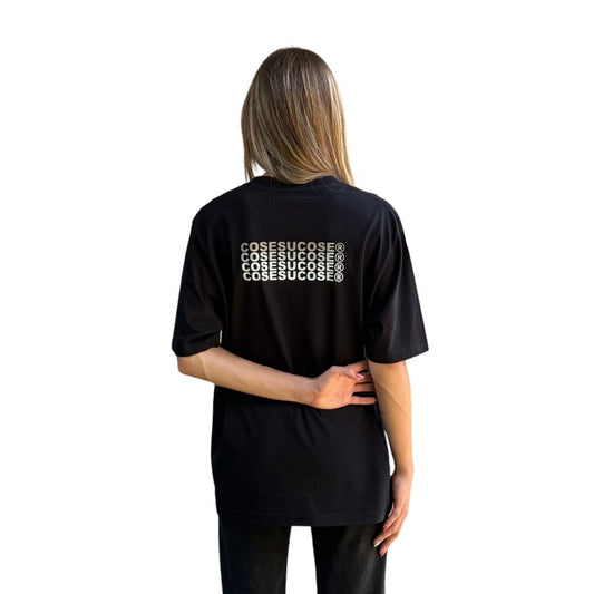 cosesucose Logo Bold - T-Shirt Over Black