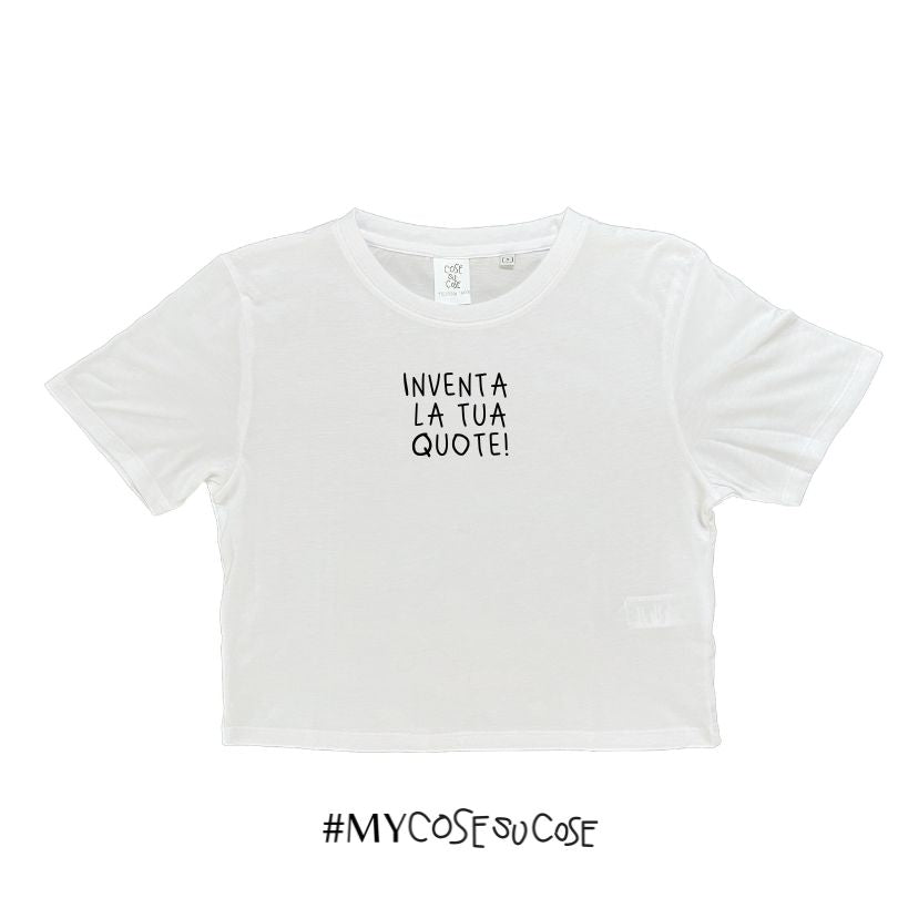 Crop t-shirt - MYcosesucose