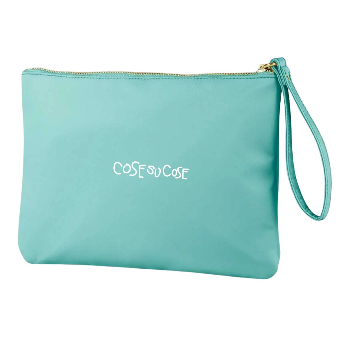 Tintarella. - Pochette Nylon Azzurra