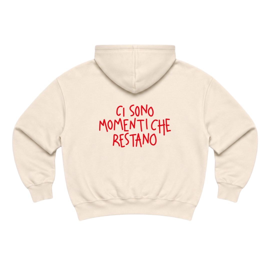 Ci Sono Momenti Che Restano - Felpa Cappuccio