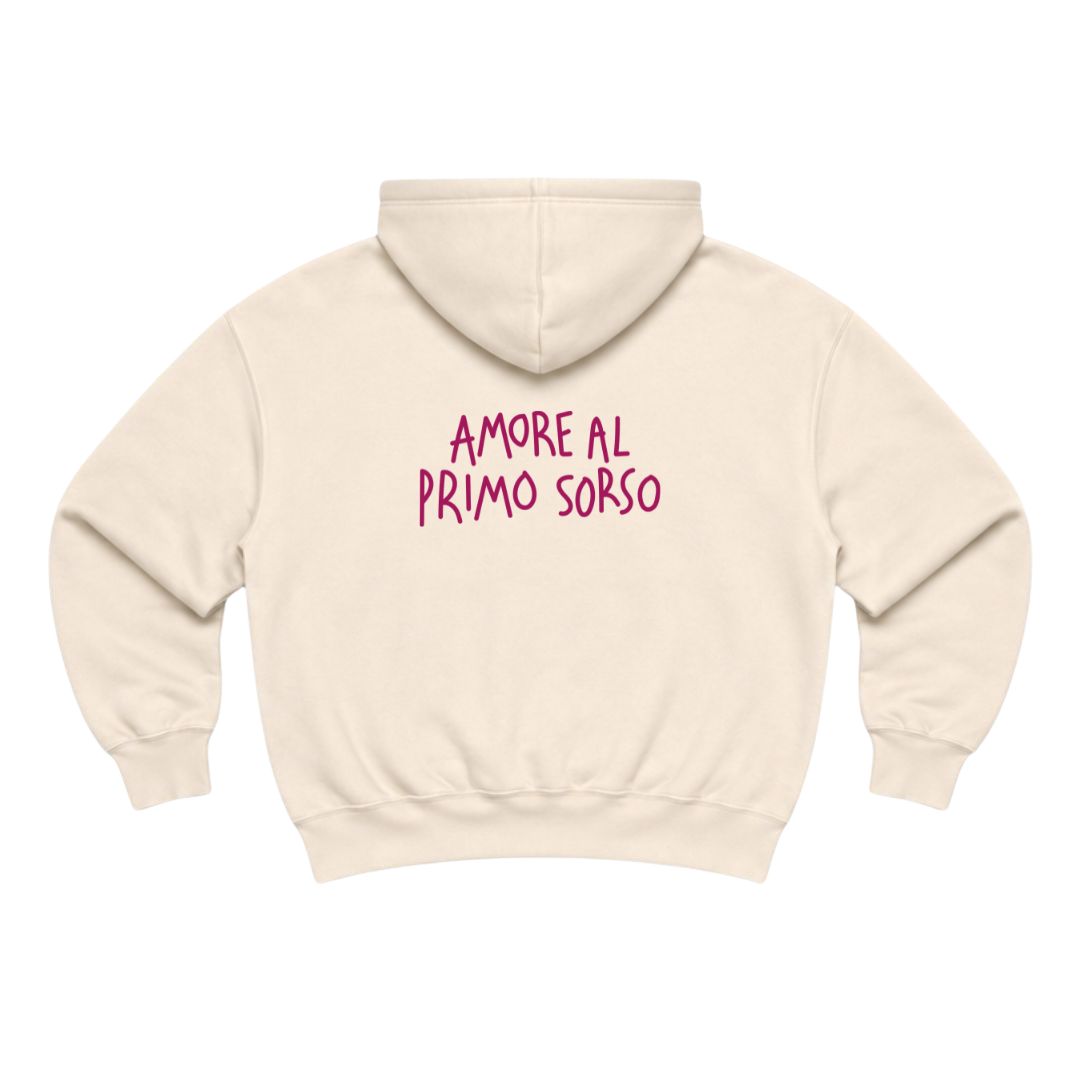 Amore Al Primo Sorso - Felpa Cappuccio