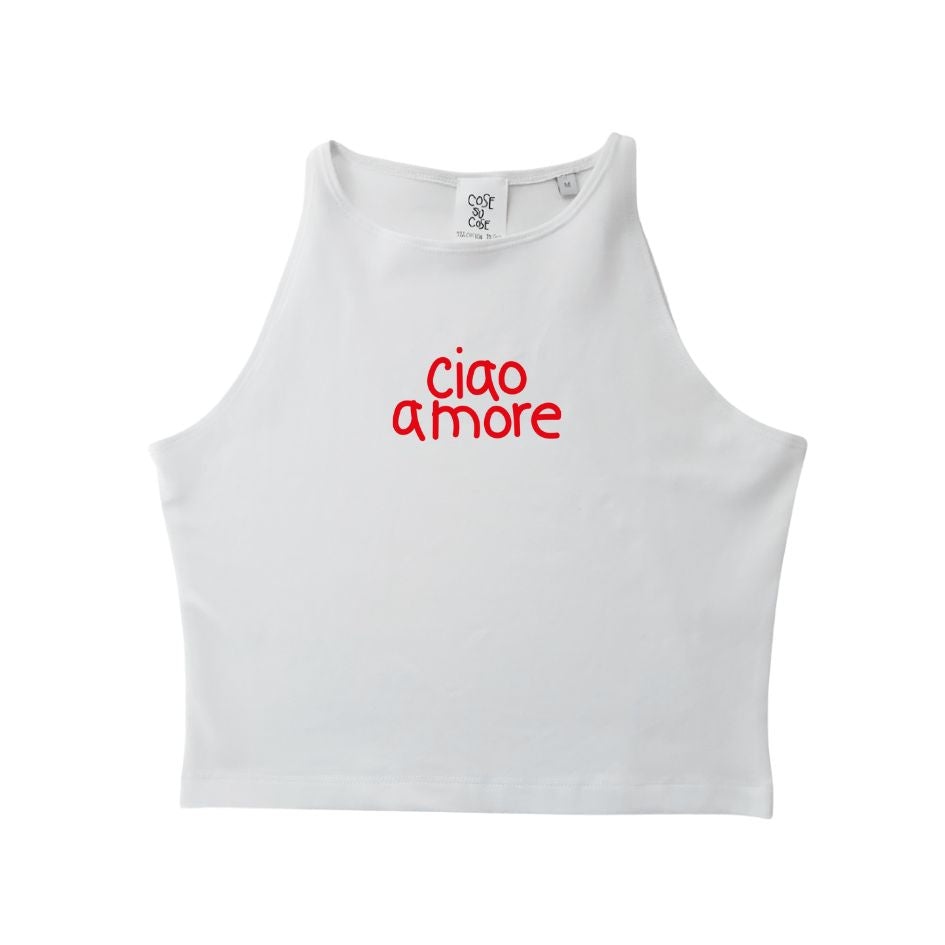 Ciao Amore - Crop Canotta