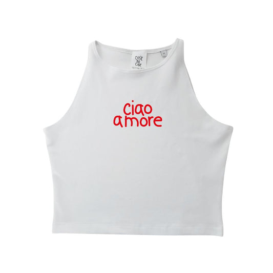 Ciao Amore - Crop Canotta