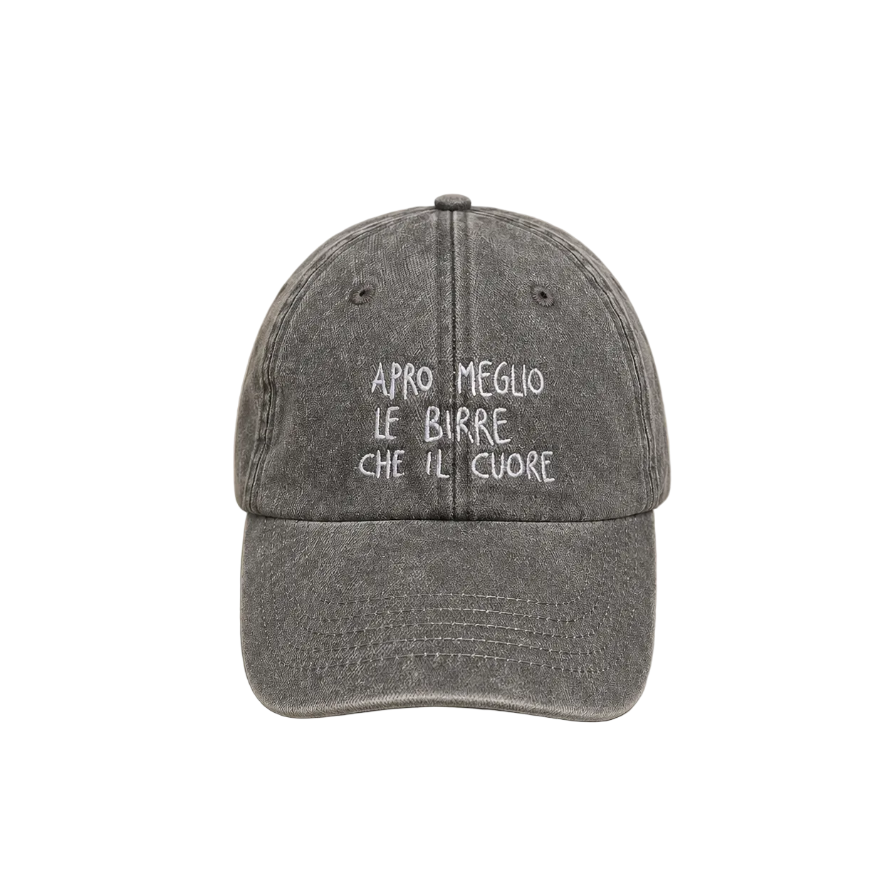 Apro Meglio Le Birre Che Il Cuore - Cappello Visiera Ricamato