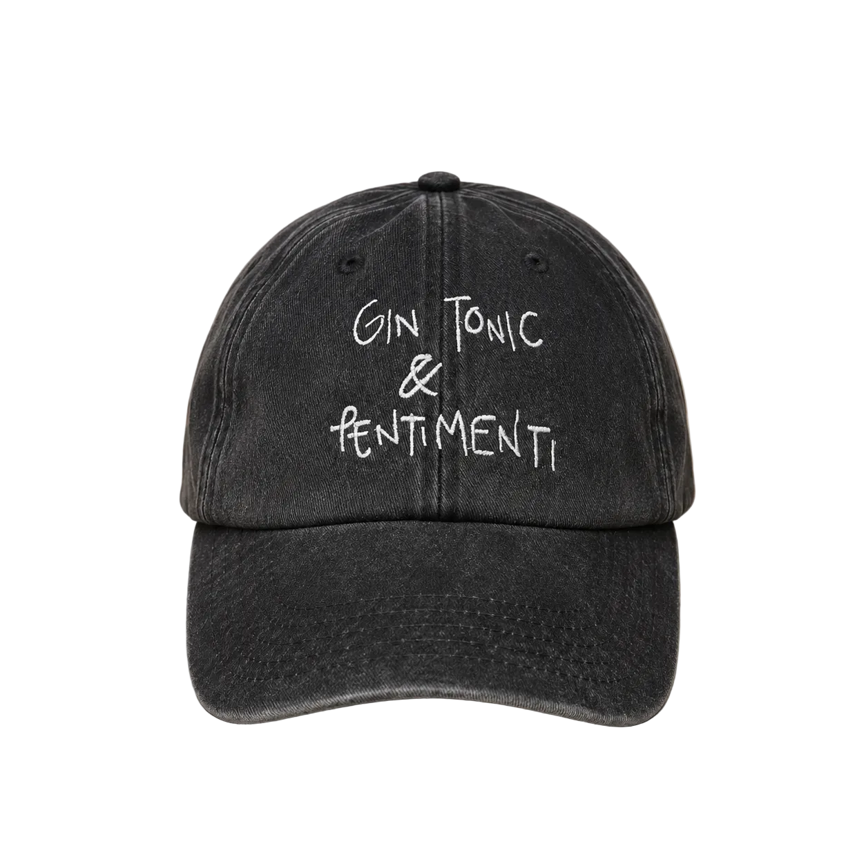 Gin Tonic & Pentimenti - Cappello Visiera Ricamato