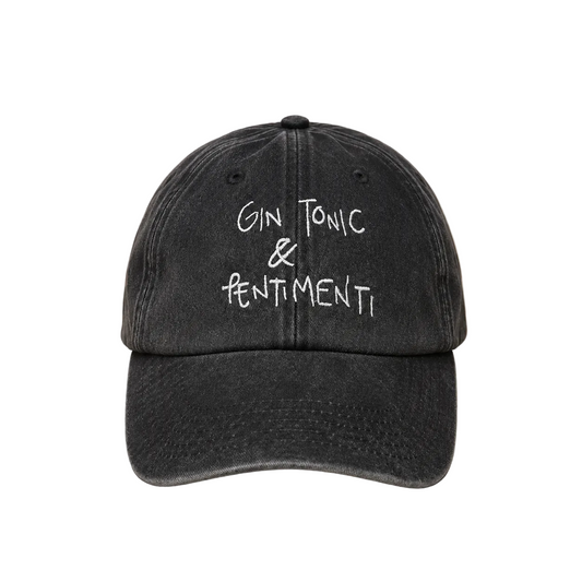 Gin Tonic & Pentimenti - Cappello Visiera Ricamato