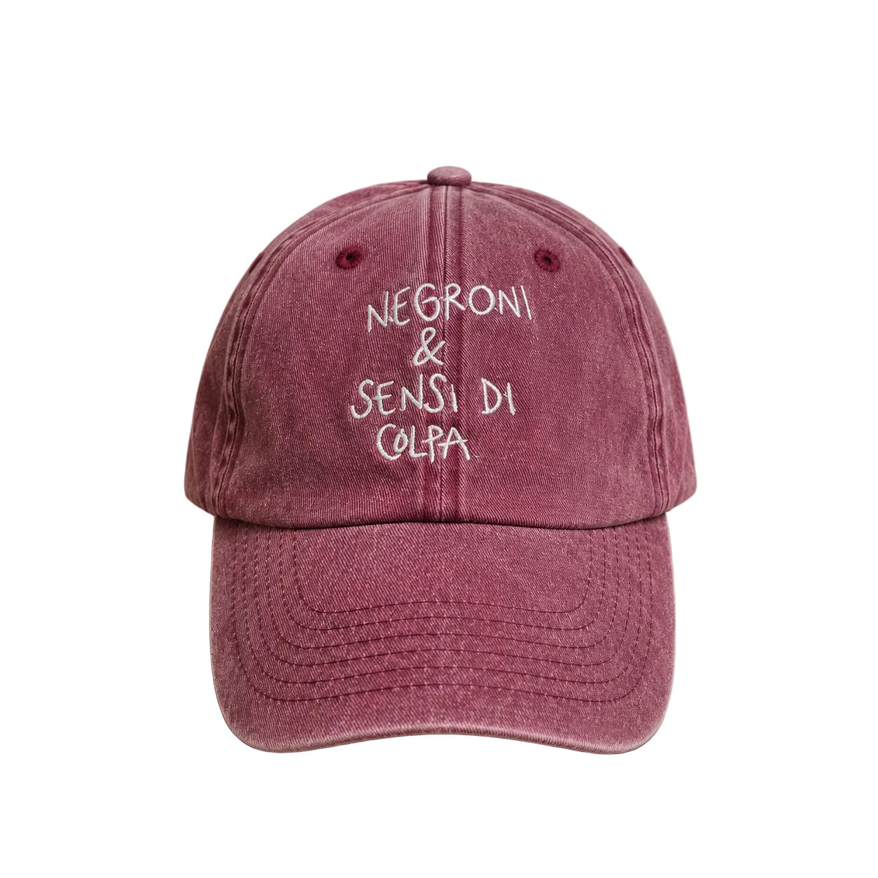 Negroni & Sensi Di Colpa - Cappello Visiera Ricamato