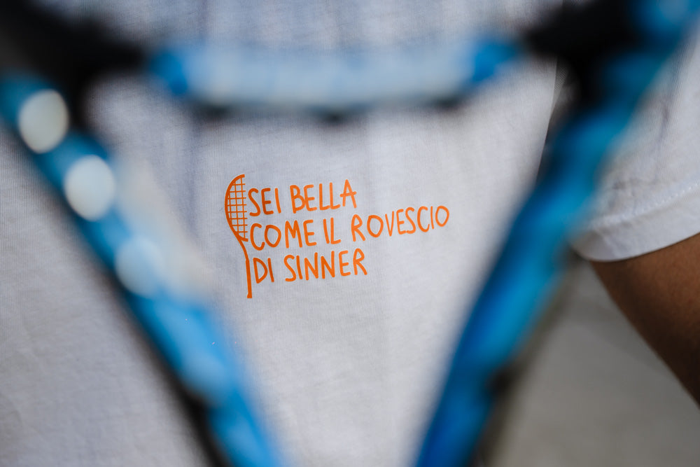 Sei Bella Come Il Rovescio Di Sinner - T-Shirt