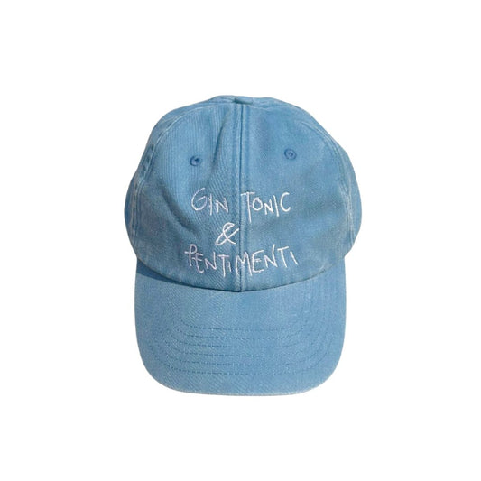 Gin Tonic & Pentimenti - Cappello Visiera Ricamato