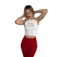 99 Problemi 1 Gin Tonic - Crop Canotta