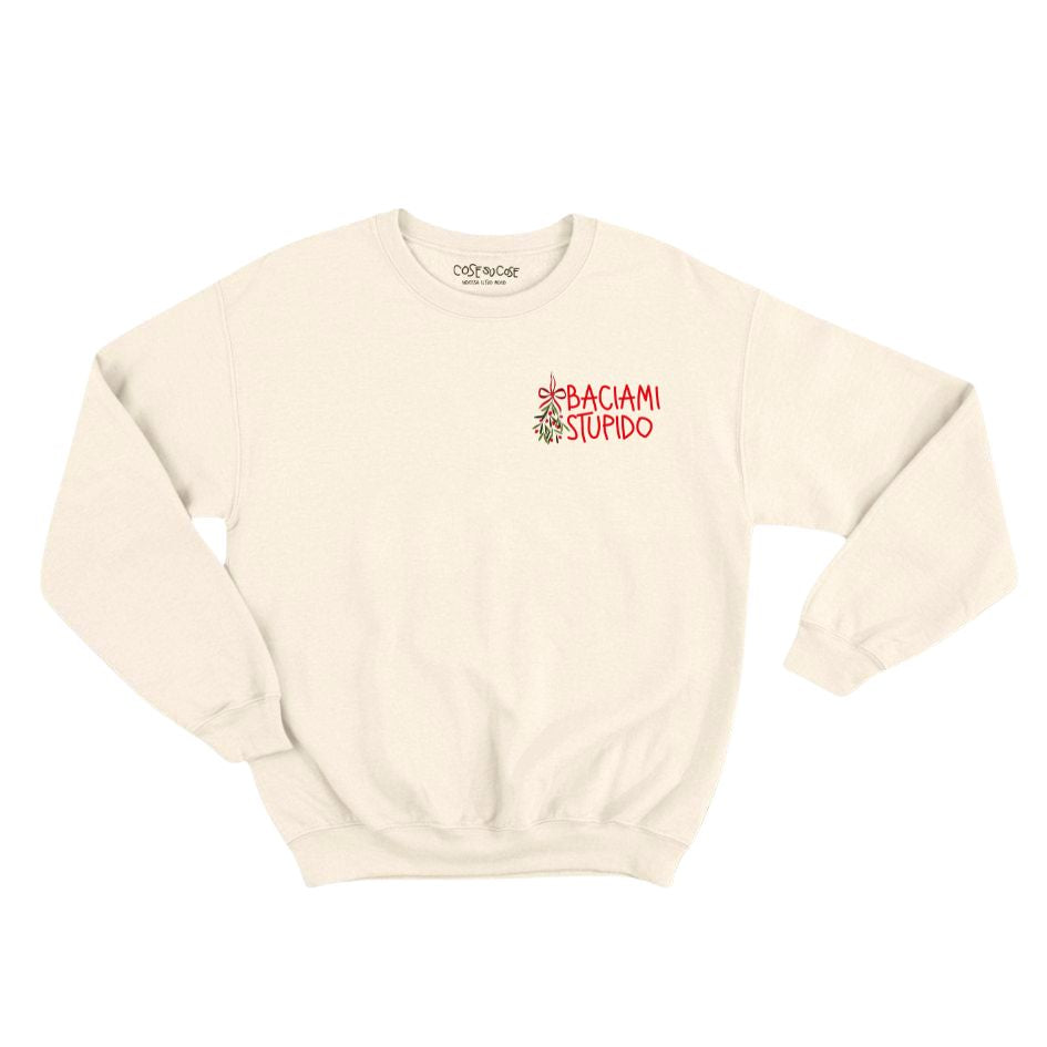 Baciami Stupido - Felpa Girocollo