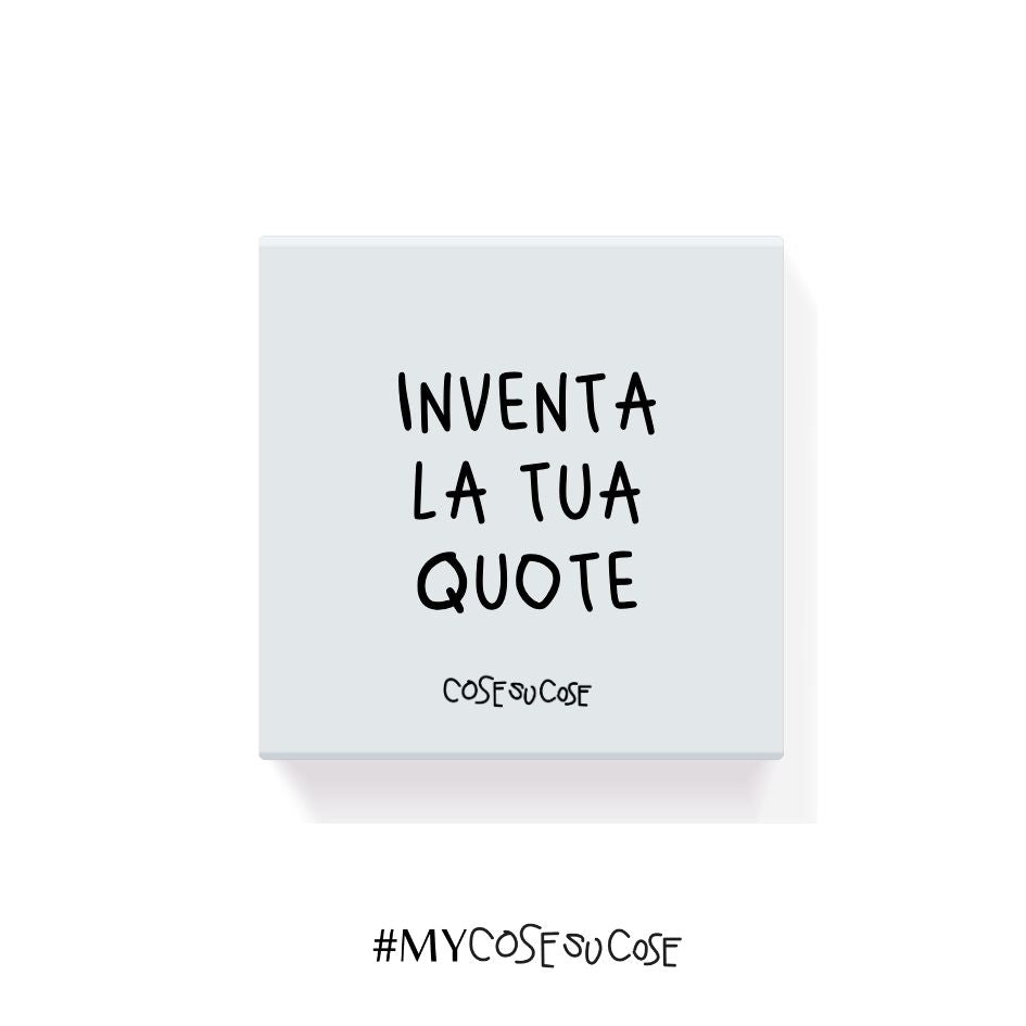 Biglietto - MYcosesucose