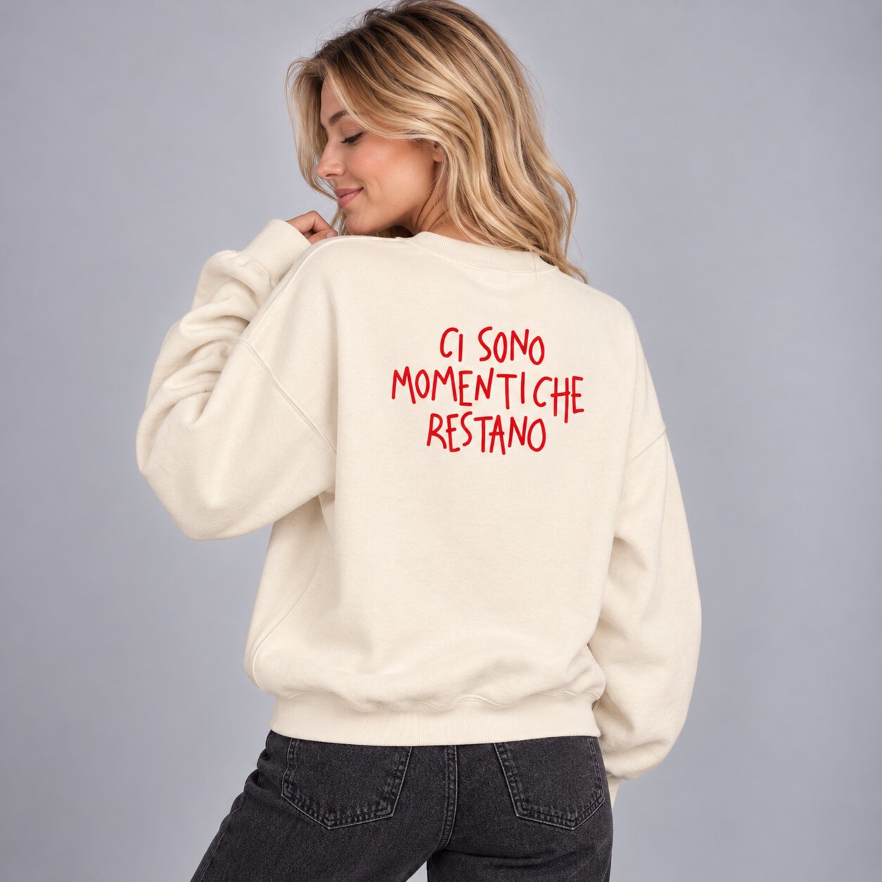 Ci Sono Momenti Che Restano - Felpa Girocollo