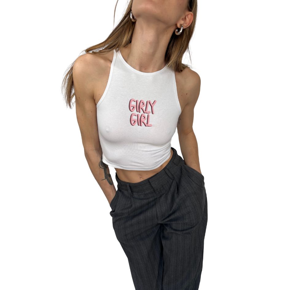 Girly Girl - Crop Canotta