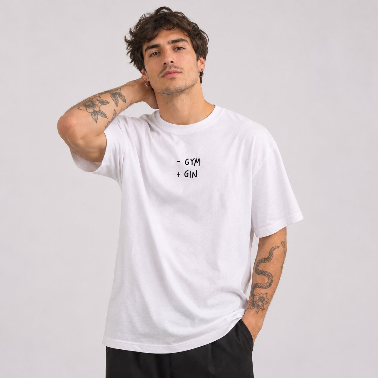 -Gym +Gin - T-Shirt