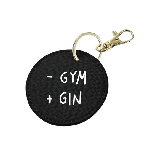 - Gym + Gin - Portachiavi Cerchio