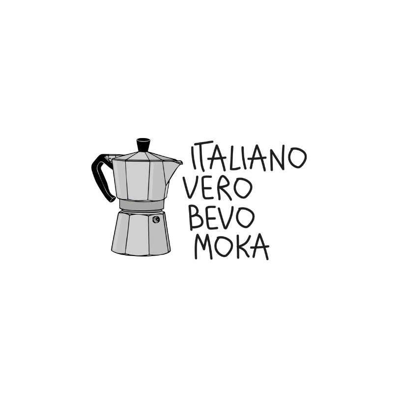 Italiano Vero Bevo Moka - Felpa Girocollo