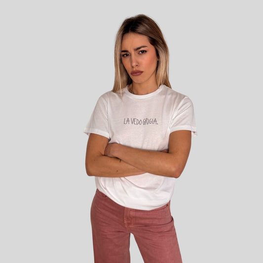 La Vedo Grigia. - T-Shirt