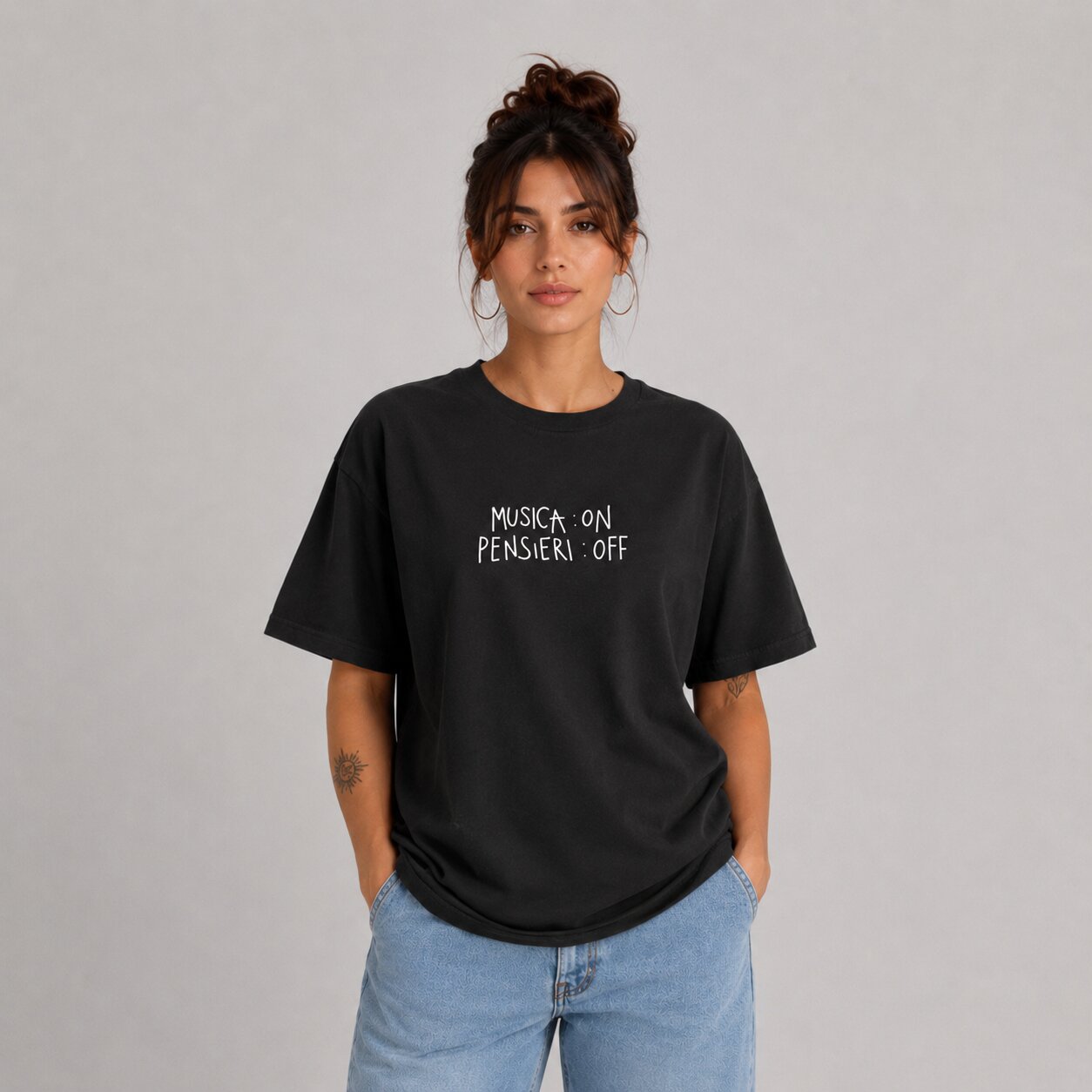 Musica On Pensieri Off - T-Shirt