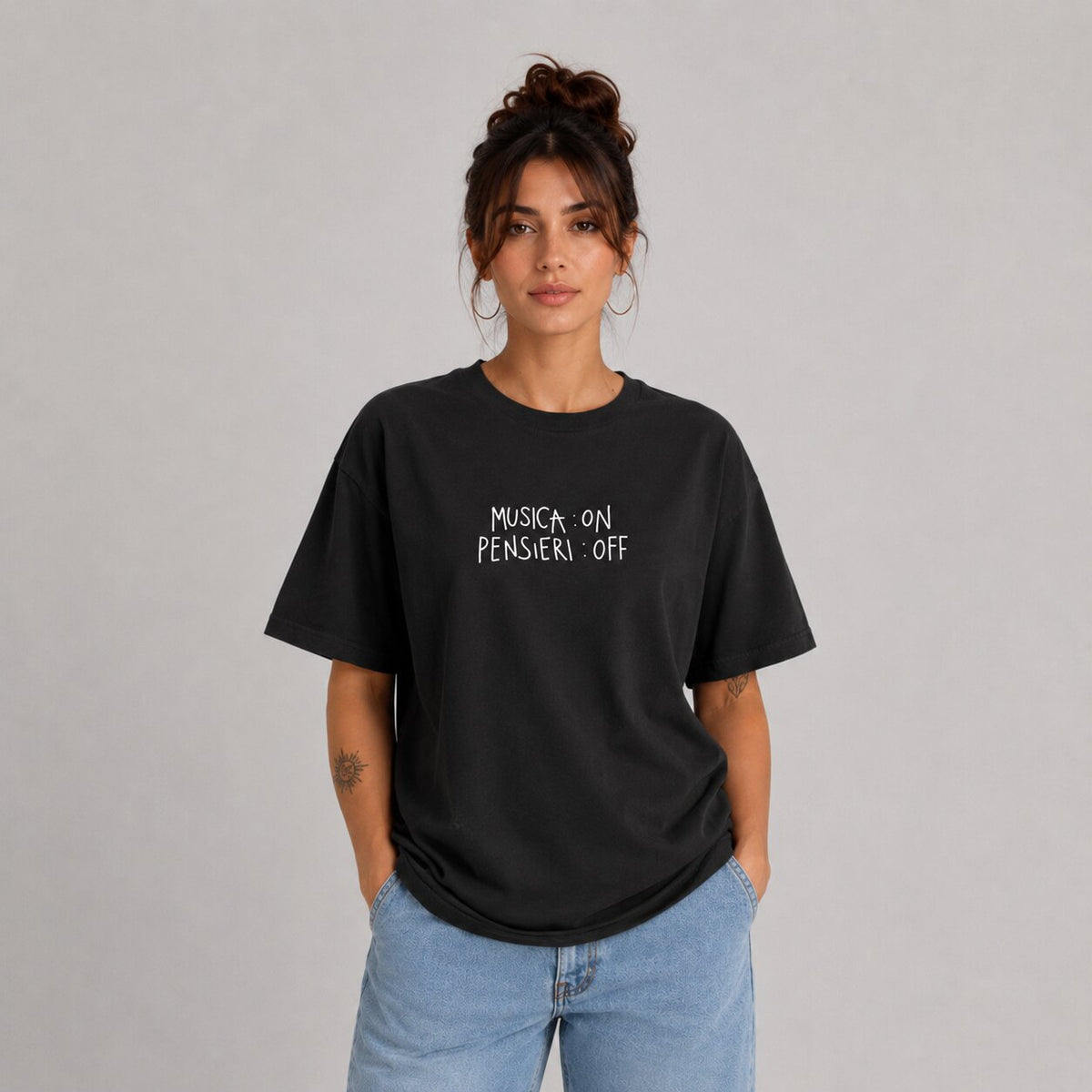 Musica On Pensieri Off - T-Shirt