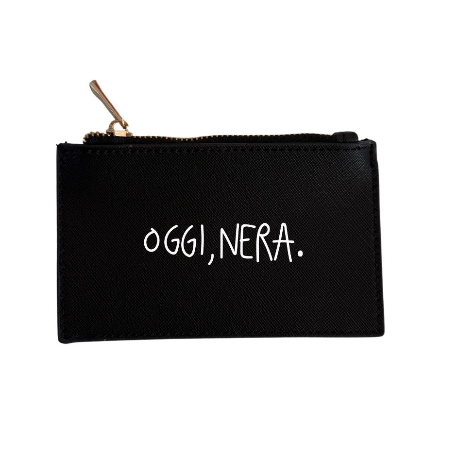 Oggi, Nera. - Portacarte