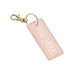 Oggi, Nera. - Portachiavi Rettangolo Rosa