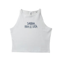 Sabbia Fra Le Dita - Crop Canotta