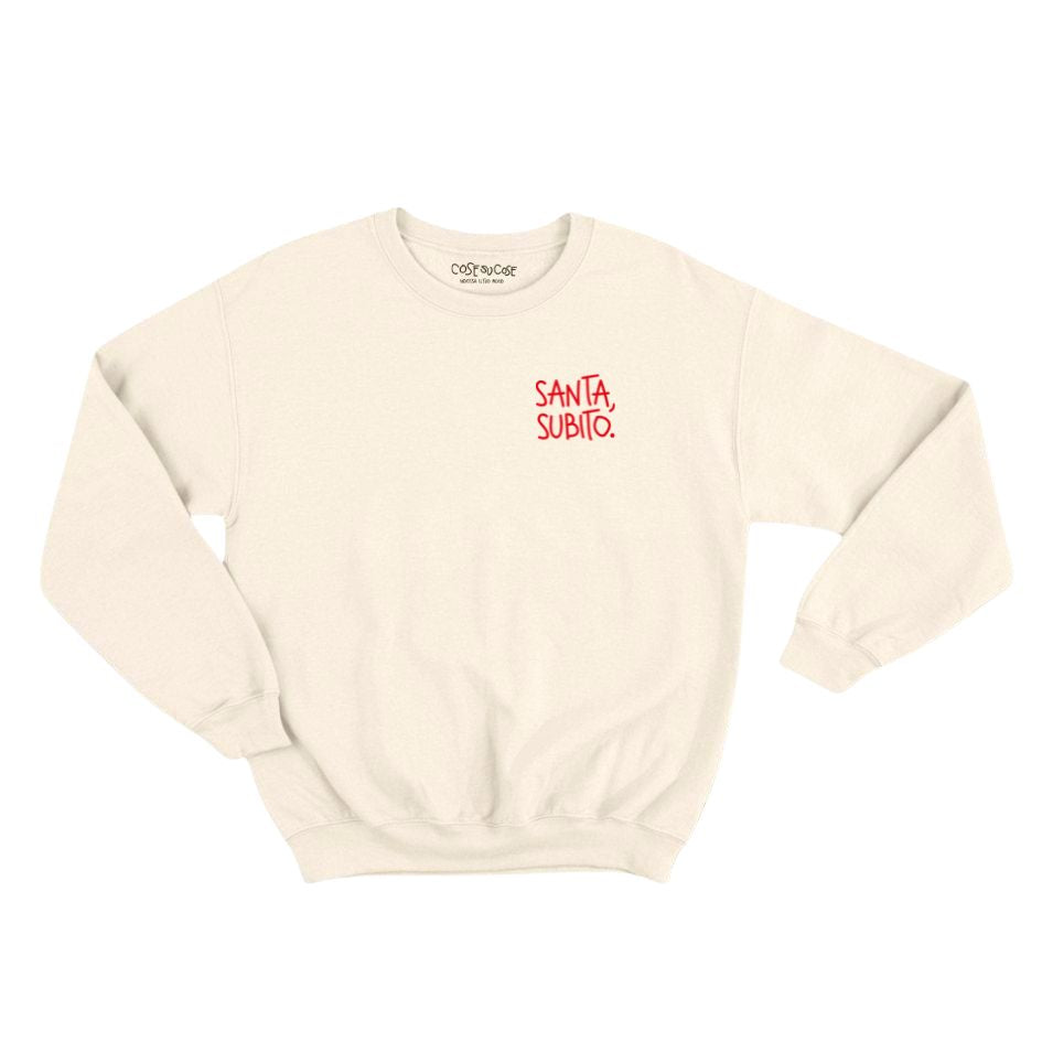Santa, Subito. - Felpa Girocollo