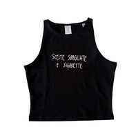 Scelte Sbagliate E Sigarette - Crop Canotta