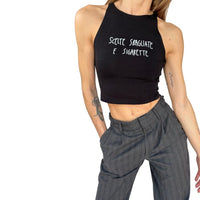 Scelte Sbagliate E Sigarette - Crop Canotta