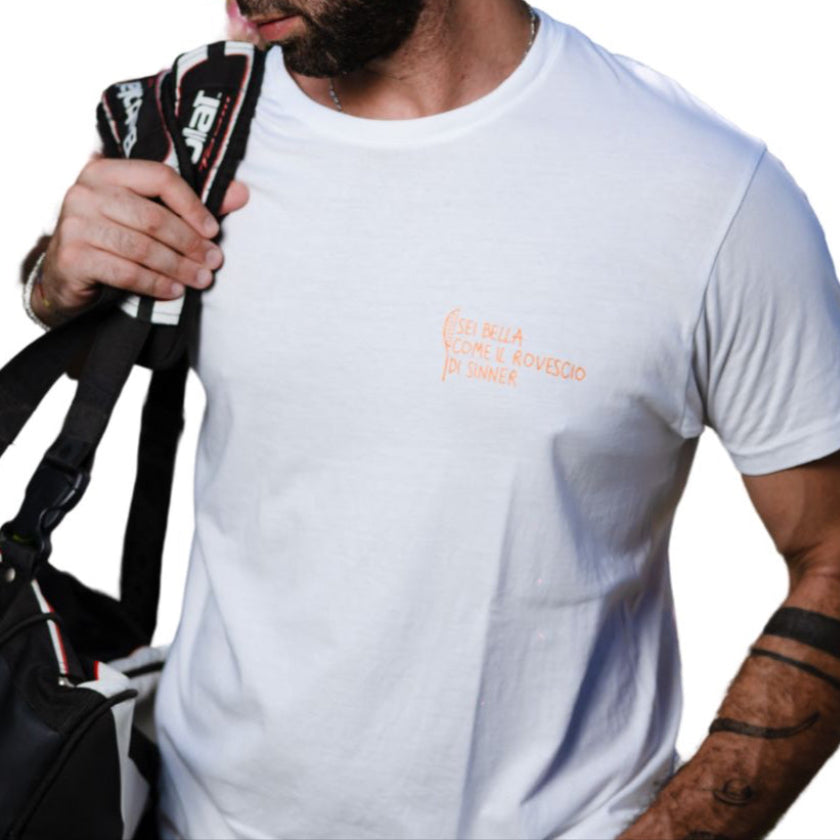 Sei Bella Come Il Rovescio Di Sinner - T-Shirt