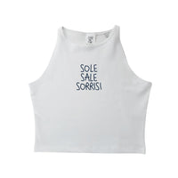 Sole Sale Sorrisi - Crop Canotta