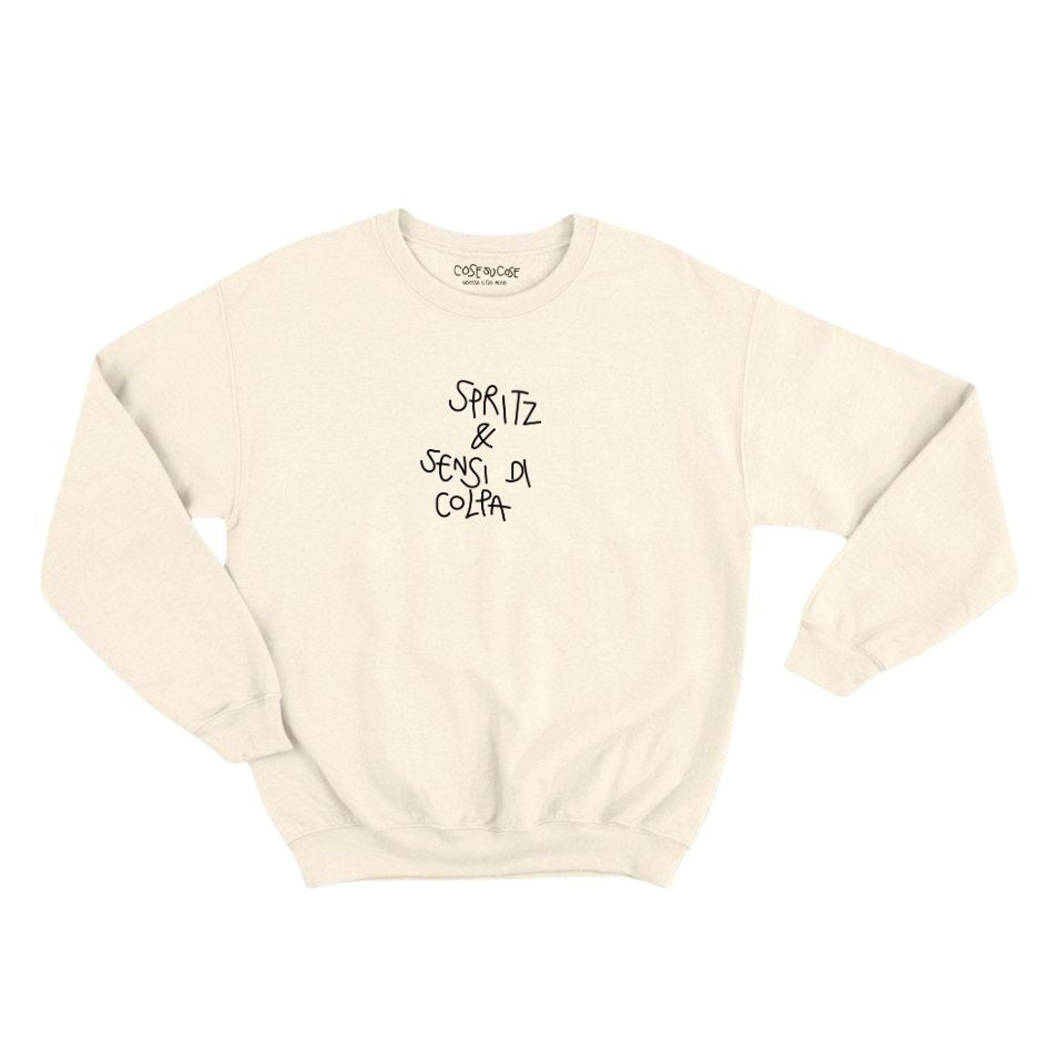Spritz & Sensi Di Colpa - Felpa Girocollo