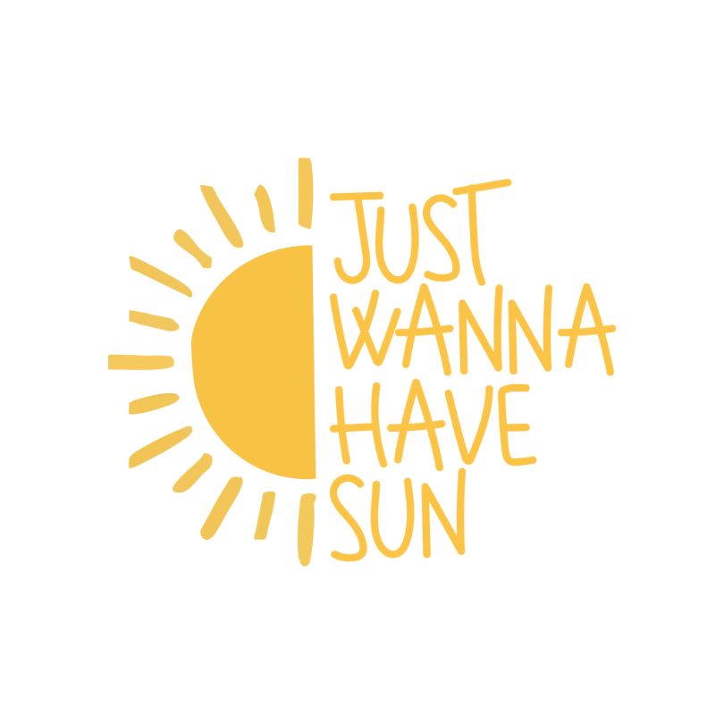 Just Wanna Have Sun - Crop Canotta